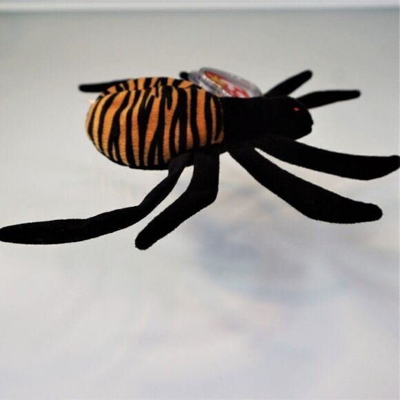 1996 Ty Beanie Baby Spinner The Spider Retired Vintage Attic Treasures With Tags - Picture 4 of 9